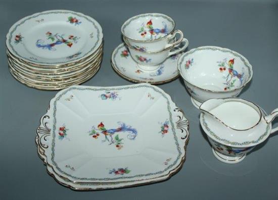 Shelley Versaillles tea set